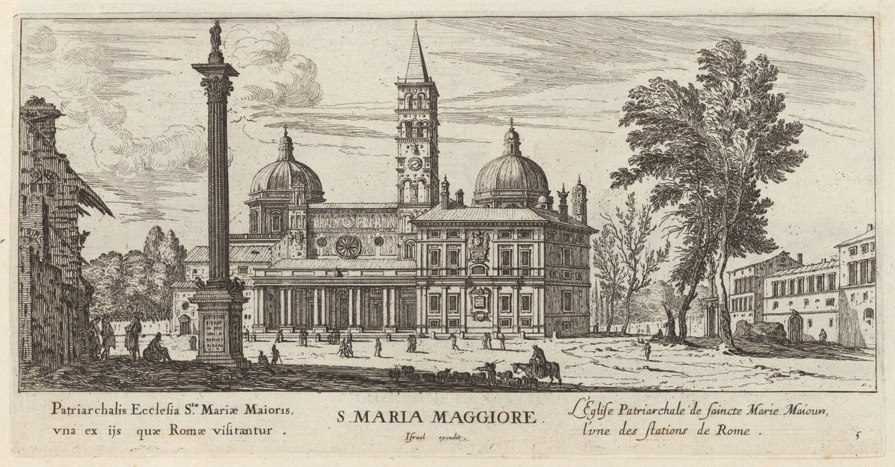 S. Maria Maggiore af Israël Silvestre