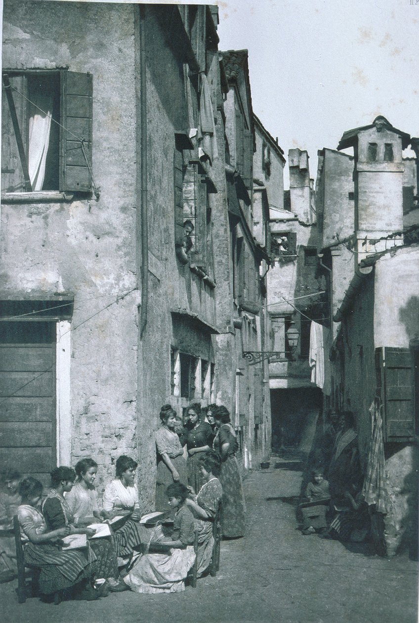 Venedigs gadebillede af Italian Photographer
