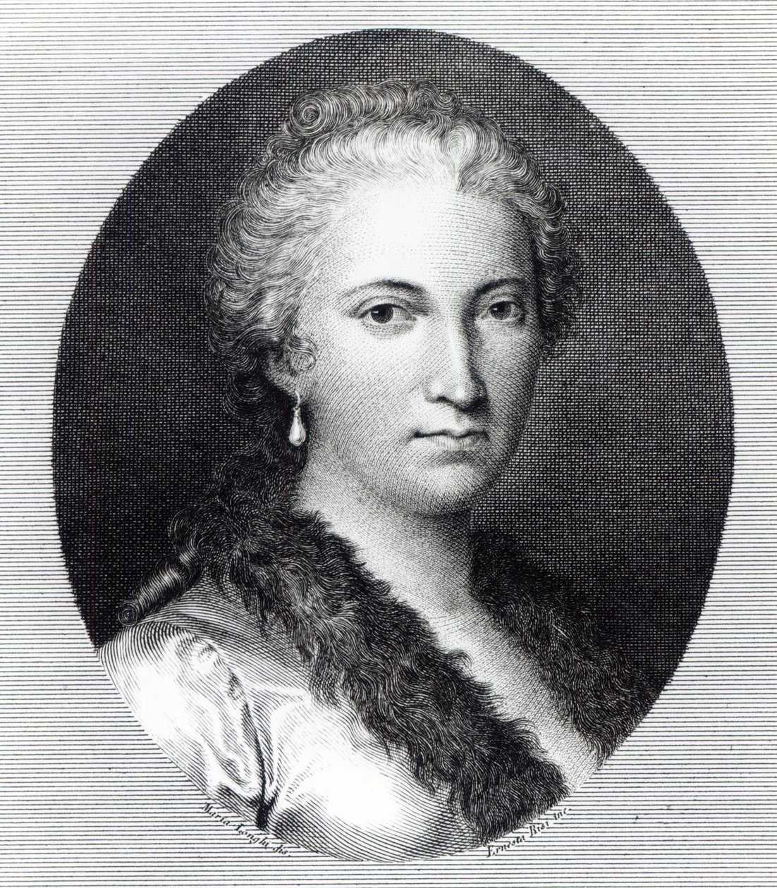 Maria Gaetana Agnesi af Italian School