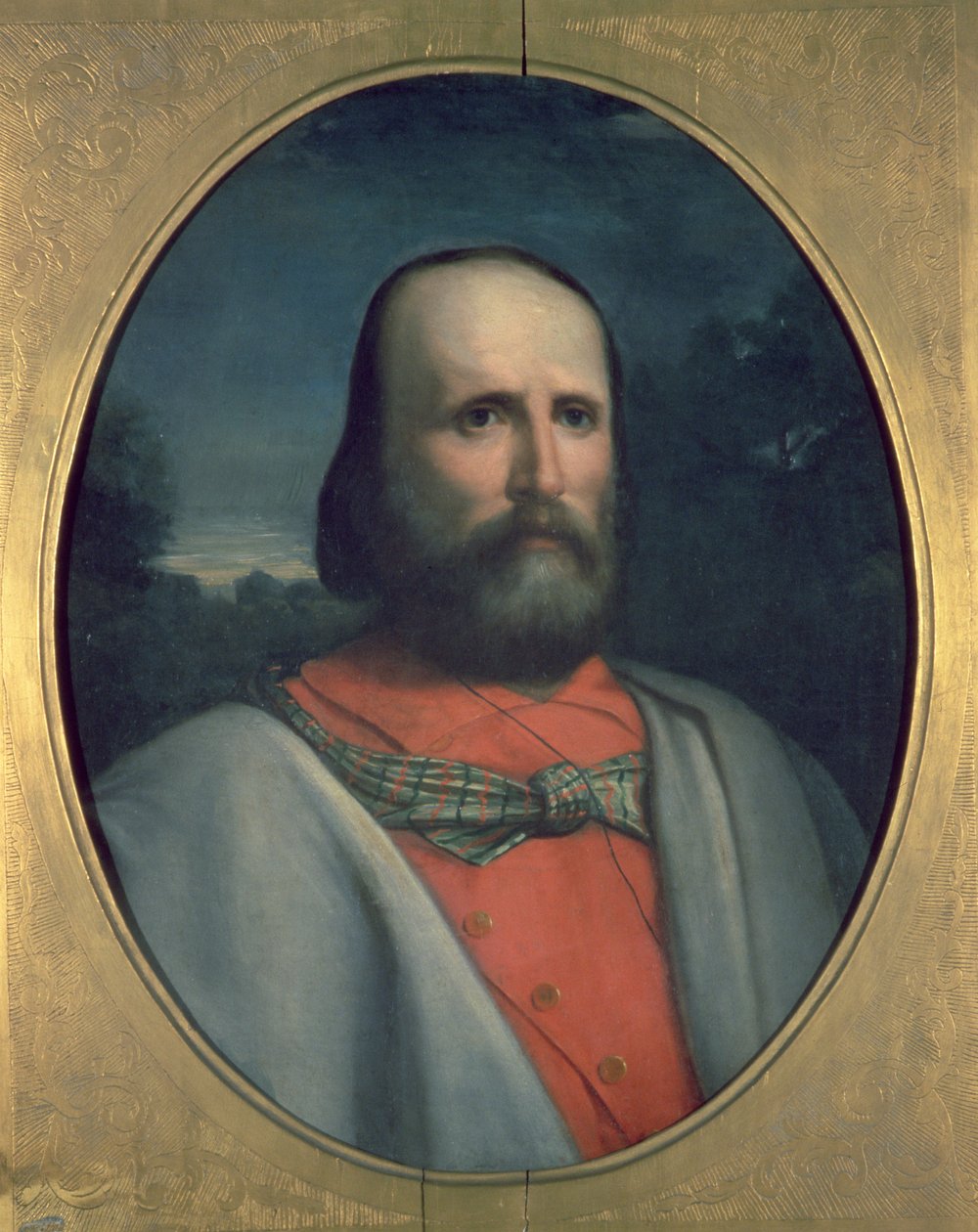 Portræt af Giuseppe Garibaldi (1807-82) af Italian School