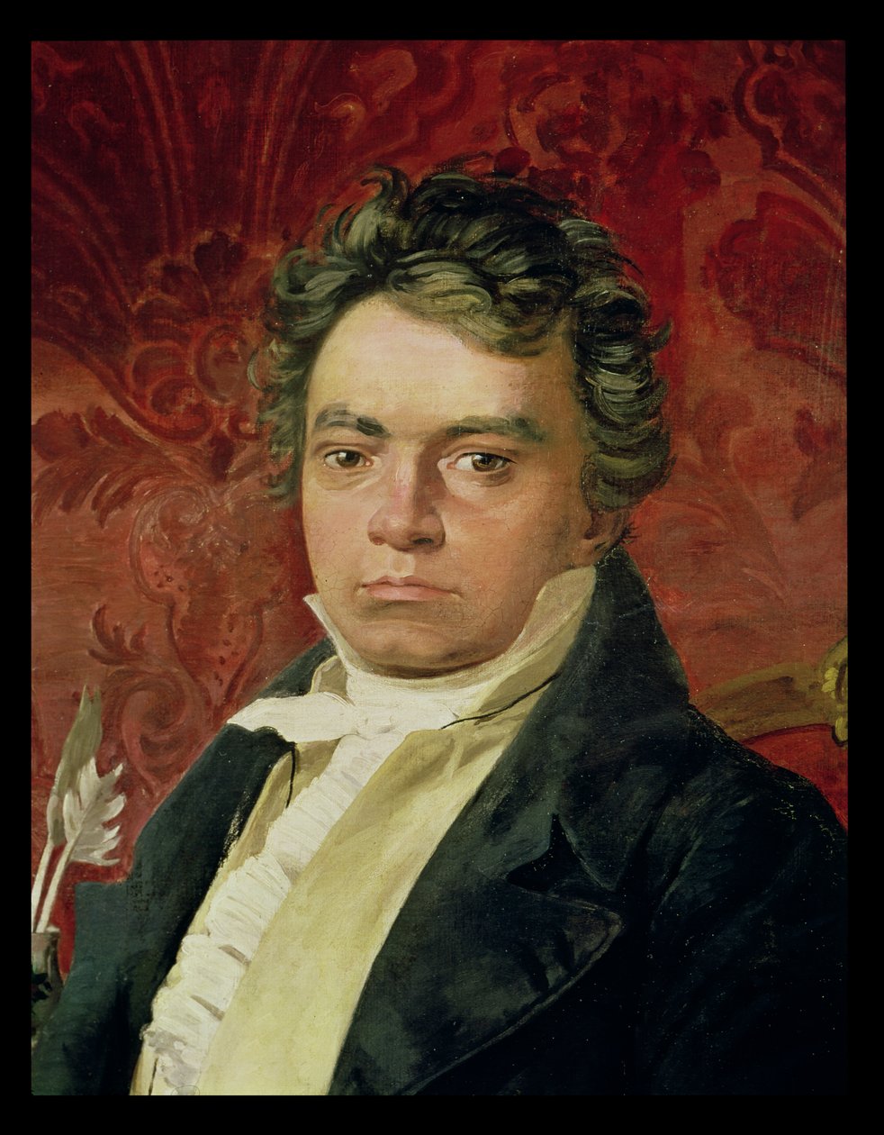 Portræt af Ludwig Van Beethoven (1770-1827) af Italian School