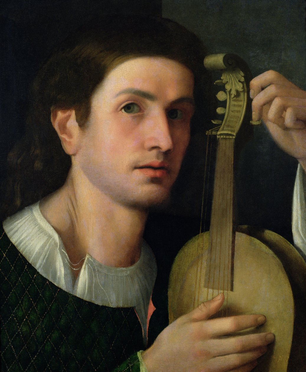 The Lyre, ca. 1515 (panel) af Italian School