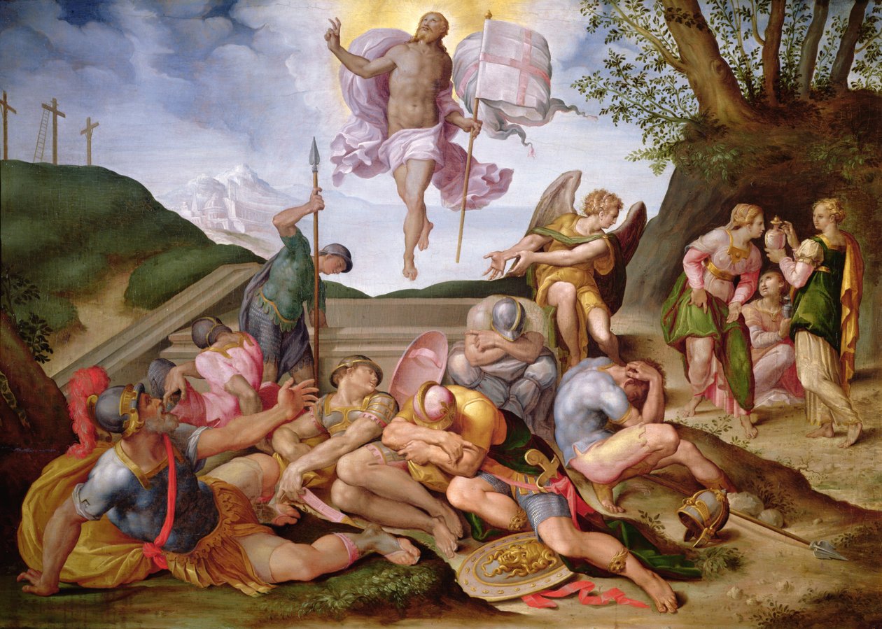The Resurrection of Christ, Florentine School, 1560 af Italian School