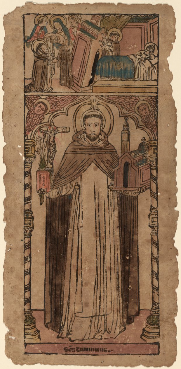 Sankt Dominic af Italian 15th Century