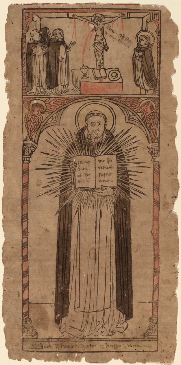 Sankt Thomas af Aquino af Italian 15th Century