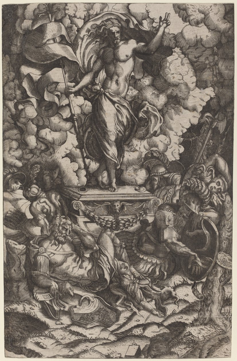 Opstandelsen af Italian 16th Century after Francesco Salviati