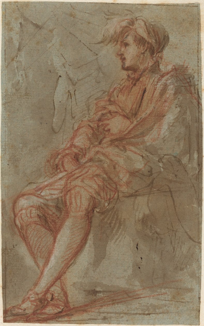 En ung mand af Italian 17th Century