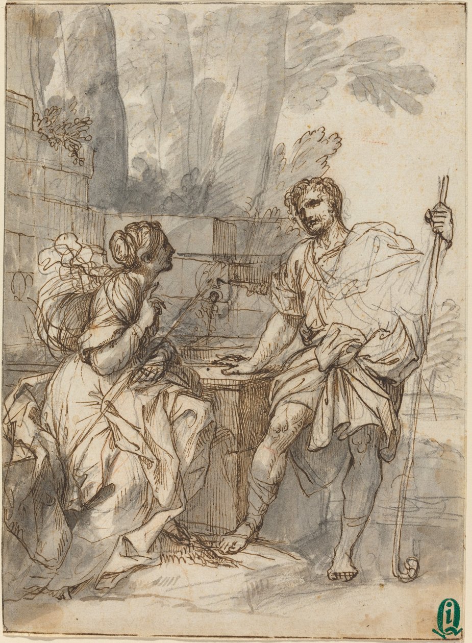 Pastoral Scene af Italian 18th Century