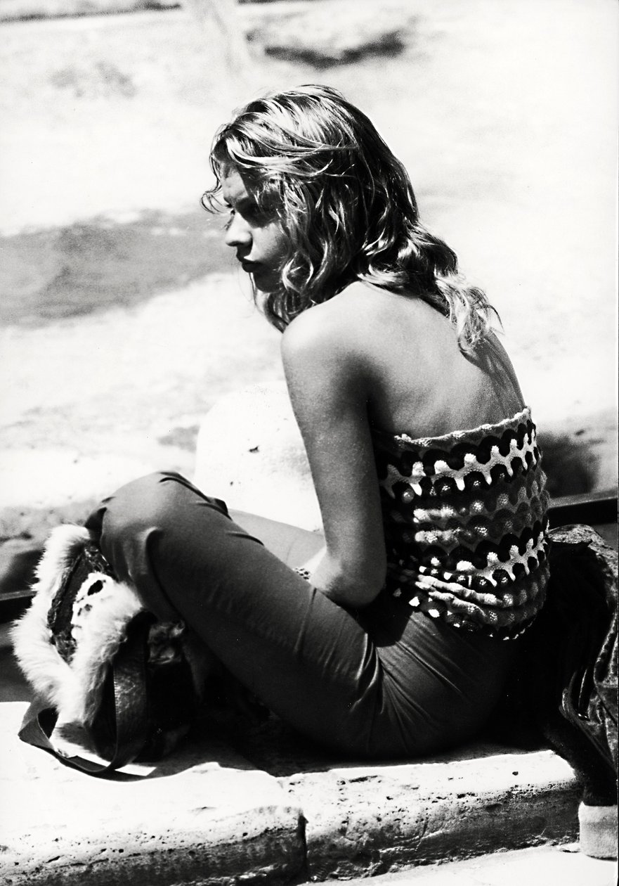En ung hippie, ca. 1970 af Italian Photographer