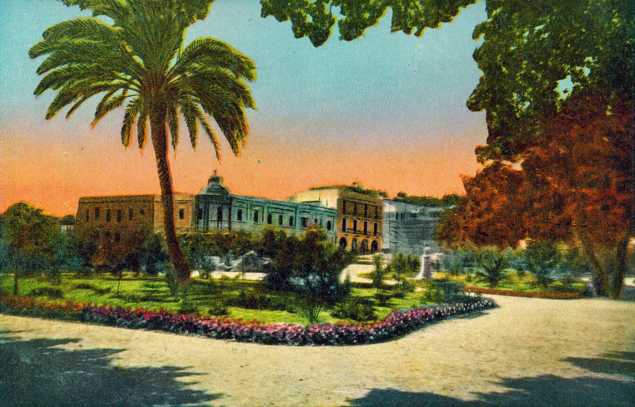 Messina, Villa Mazzini (foto i farver) af Italian Photographer