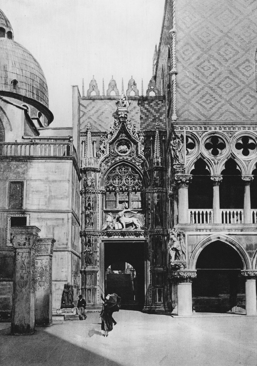 Venedig, Porta della Carta (s/h foto) af Italian Photographer