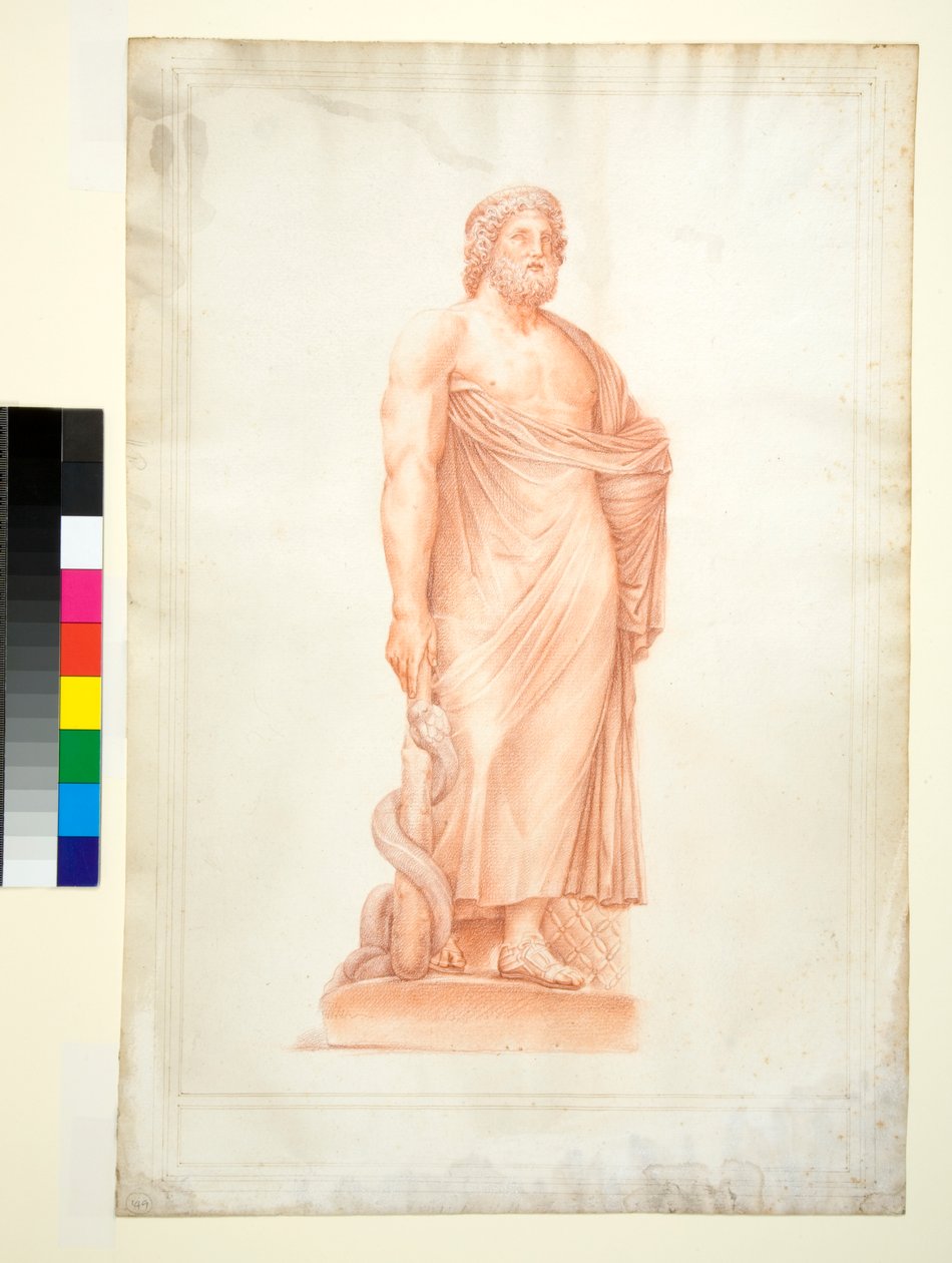 Aesculapius, 1700-1750 af Italian School