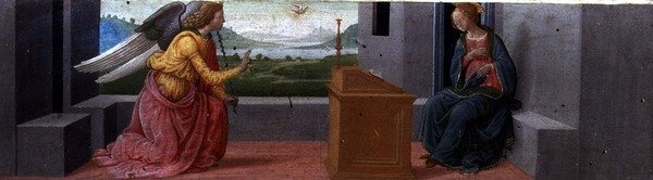 Bebudelse (panel) af Italian School