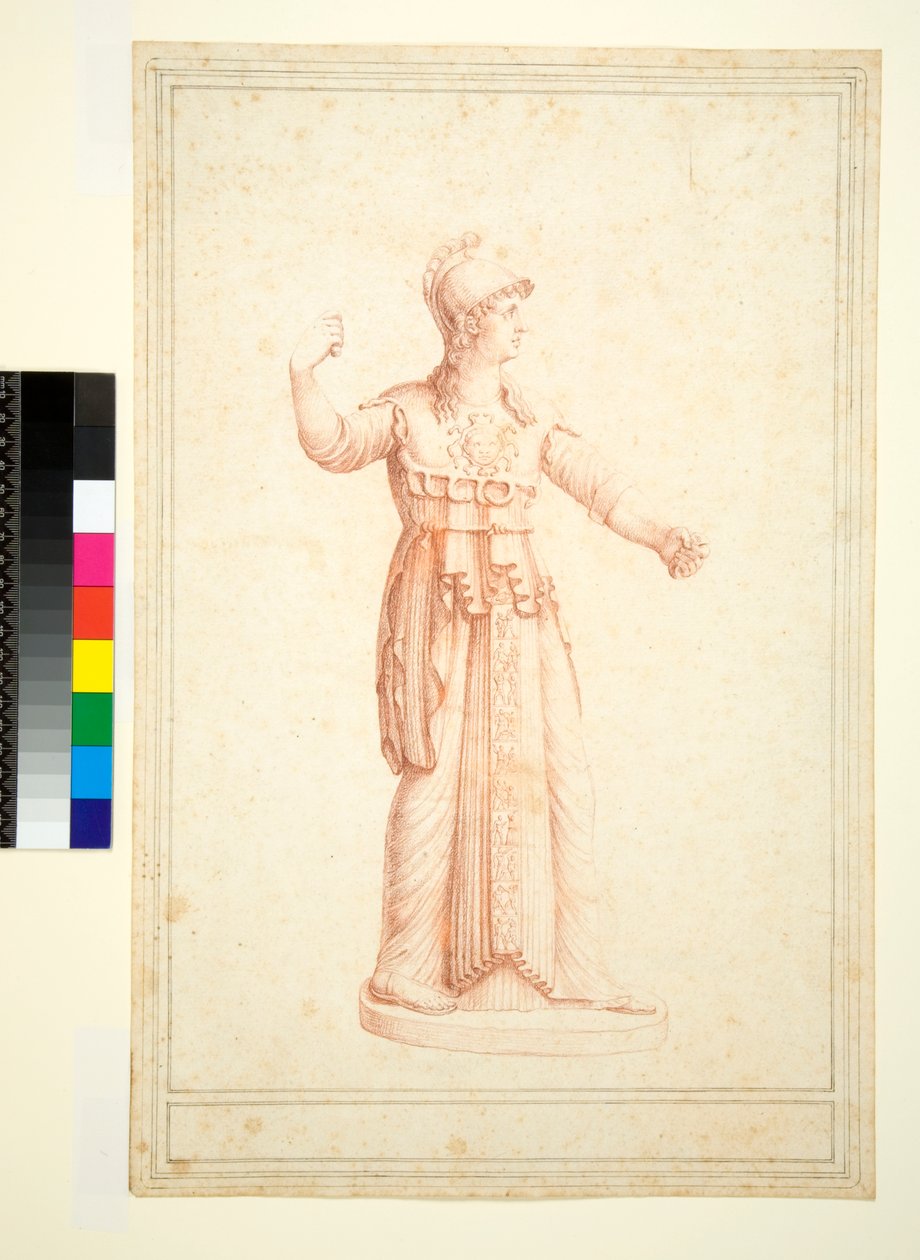 Athene, 1700-1750 af Italian School
