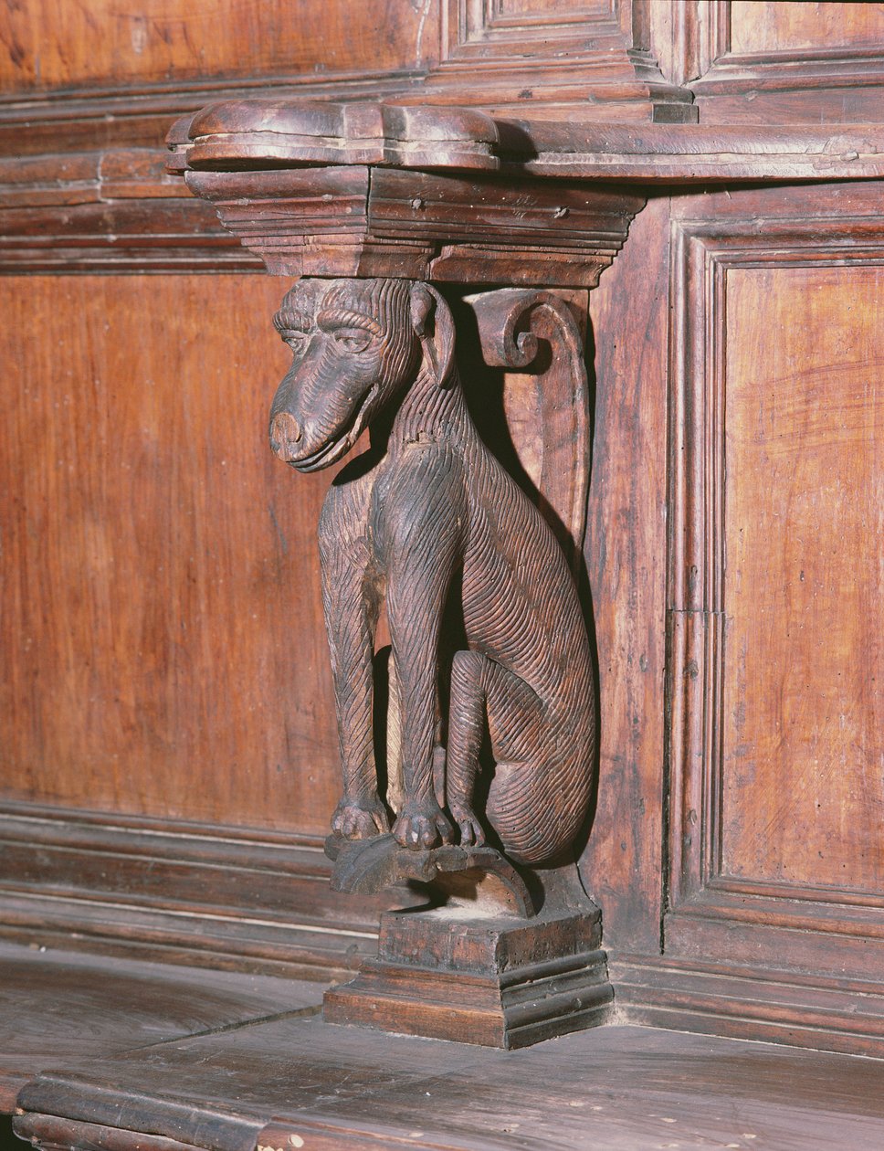 Corbel (træ) af Italian School