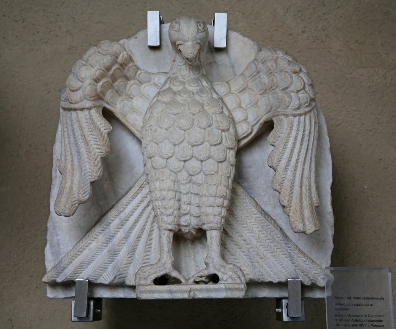 Eagle (marmor) af Italian School