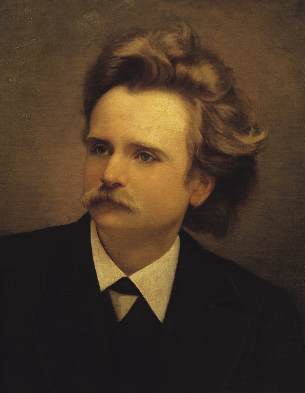 Edvard Hagerup Grieg (1843-1907) af Italian School