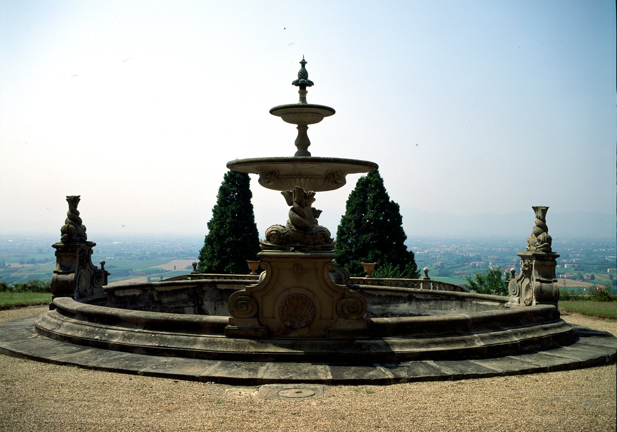 Springvand, Villa Celle af Italian School