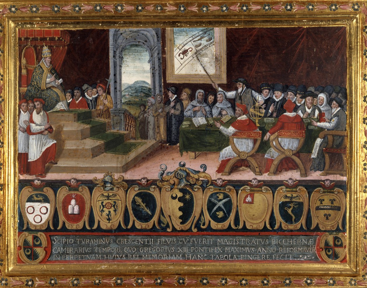 Gregoire XIII (Ugo Boncompagni af Italian School