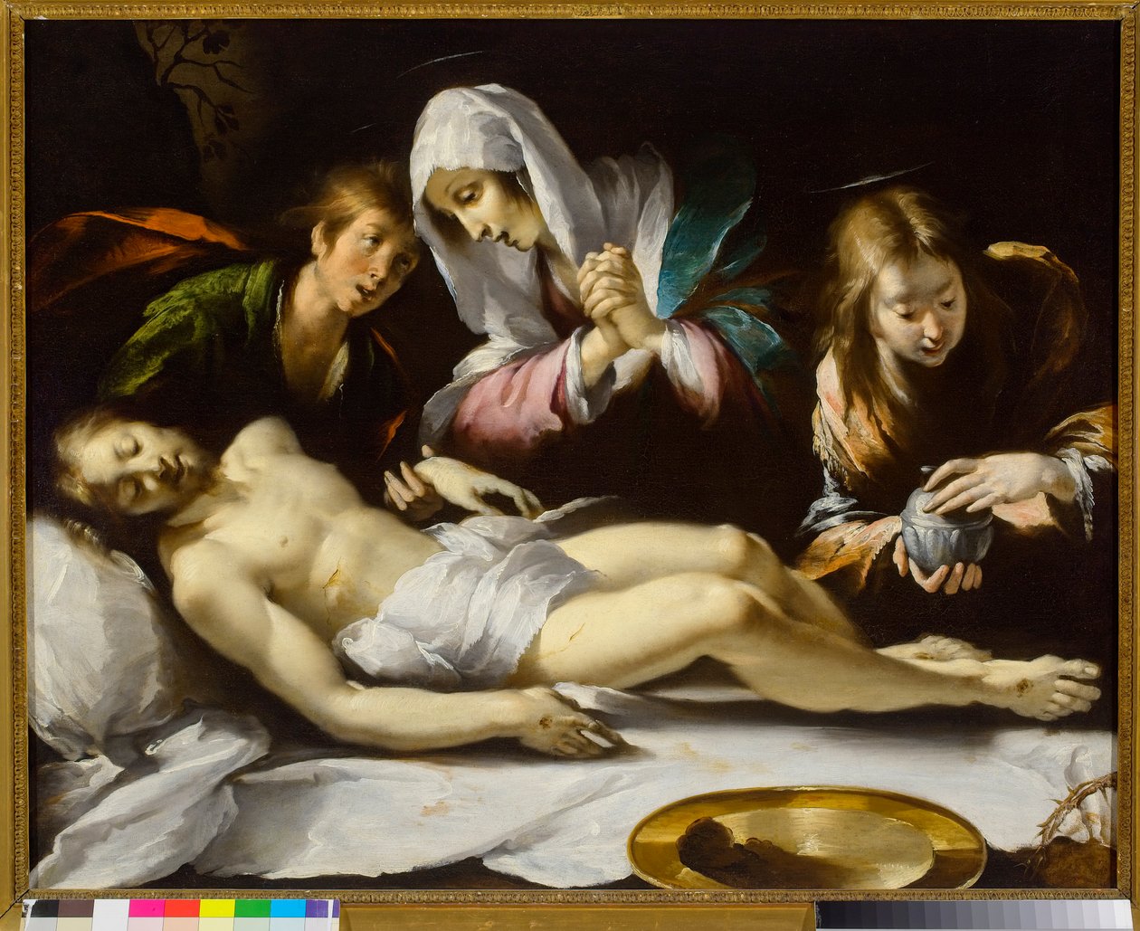 Klagesang over den døde Kristus, 1615/17 af Italian School