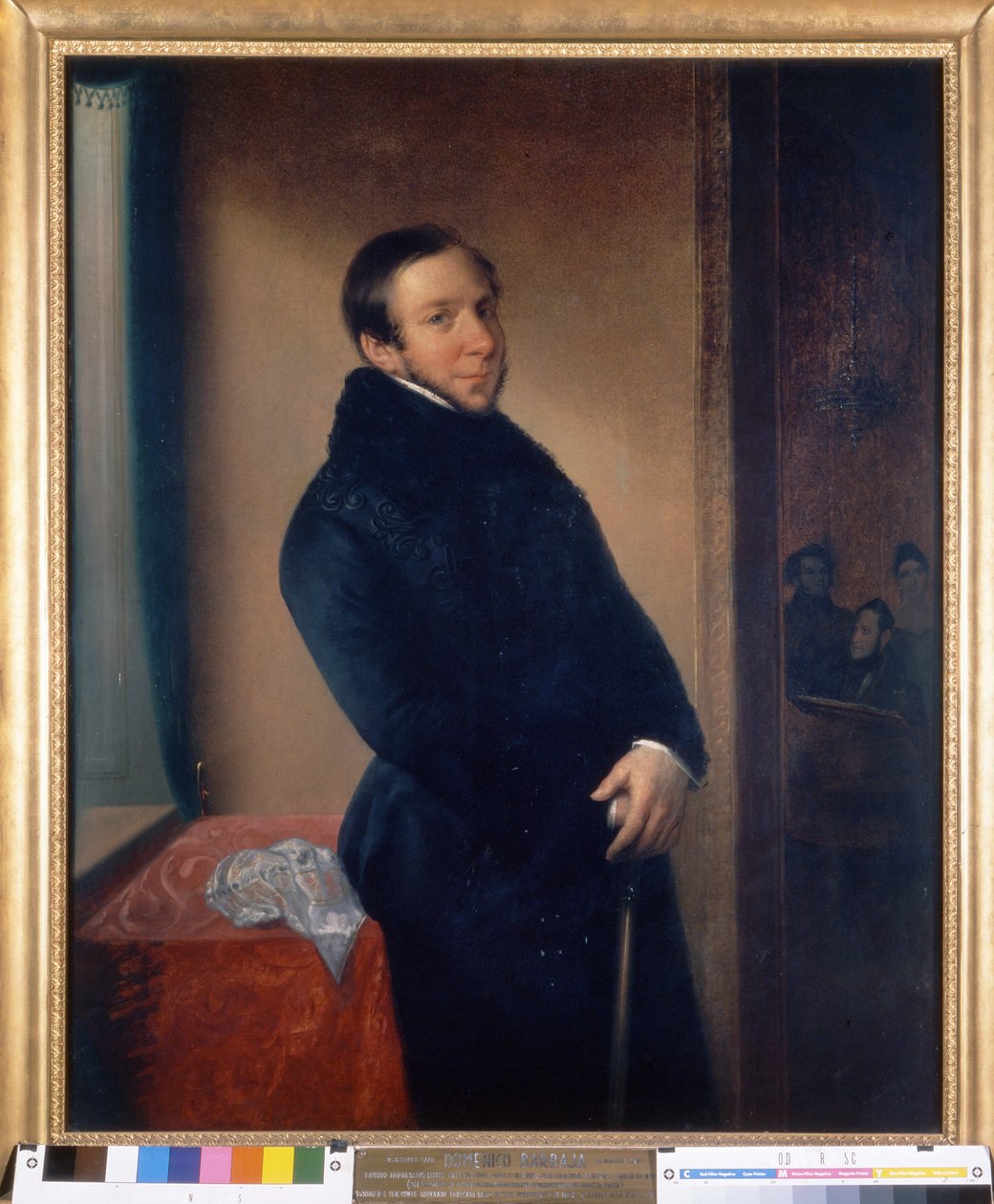 Portræt af Domenico Barbaia af Italian School