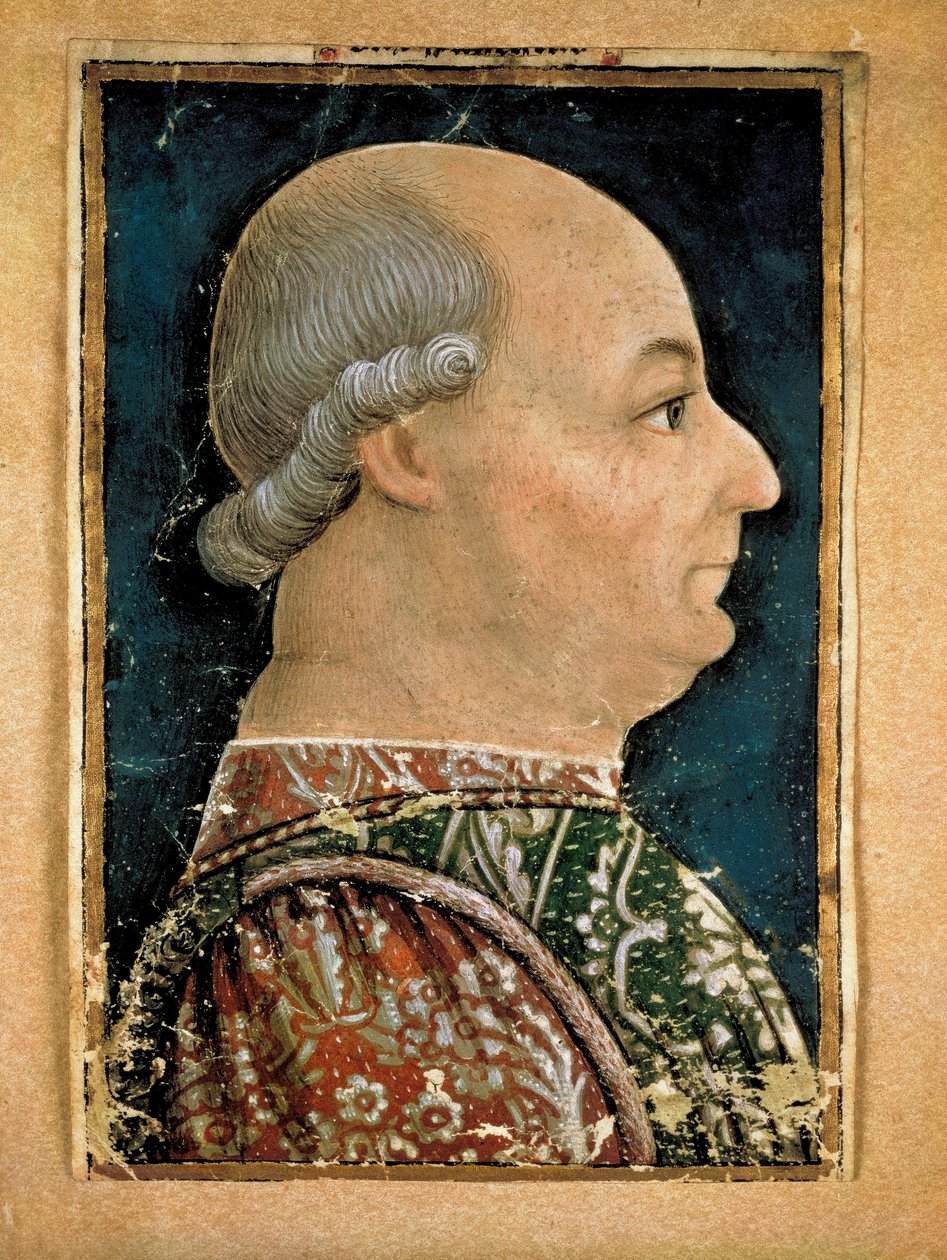 Portræt af Francesco Sforza af Italian School