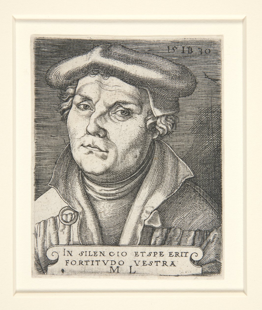 Portræt af Martin Luther af Italian School