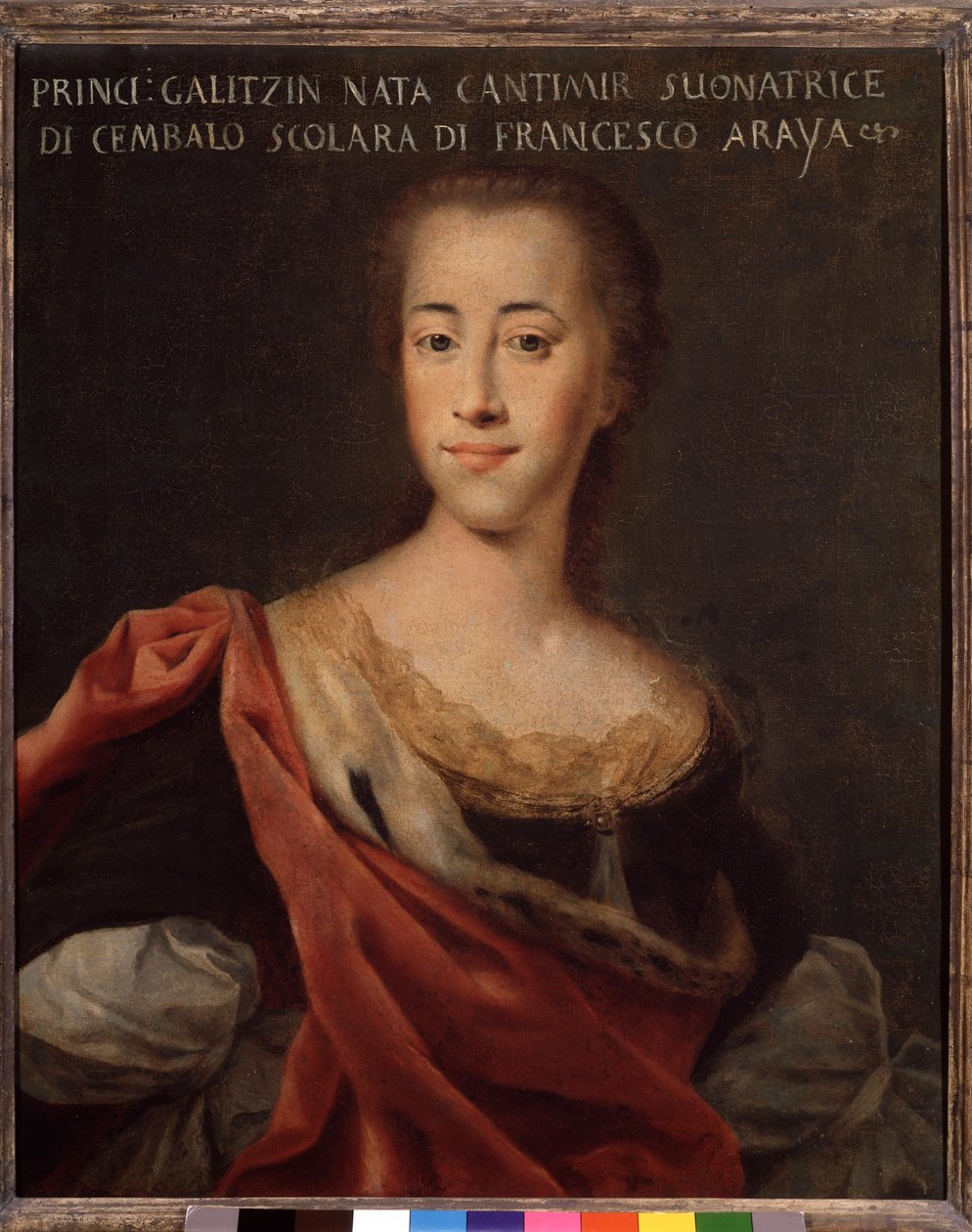 Portræt af prinsesse Galitzine af Italian School