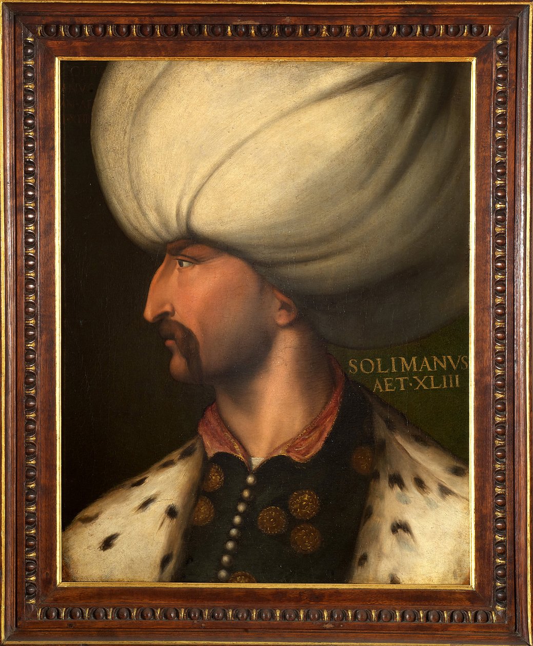 Portræt af Suleyman Ier den storslåede af Italian School