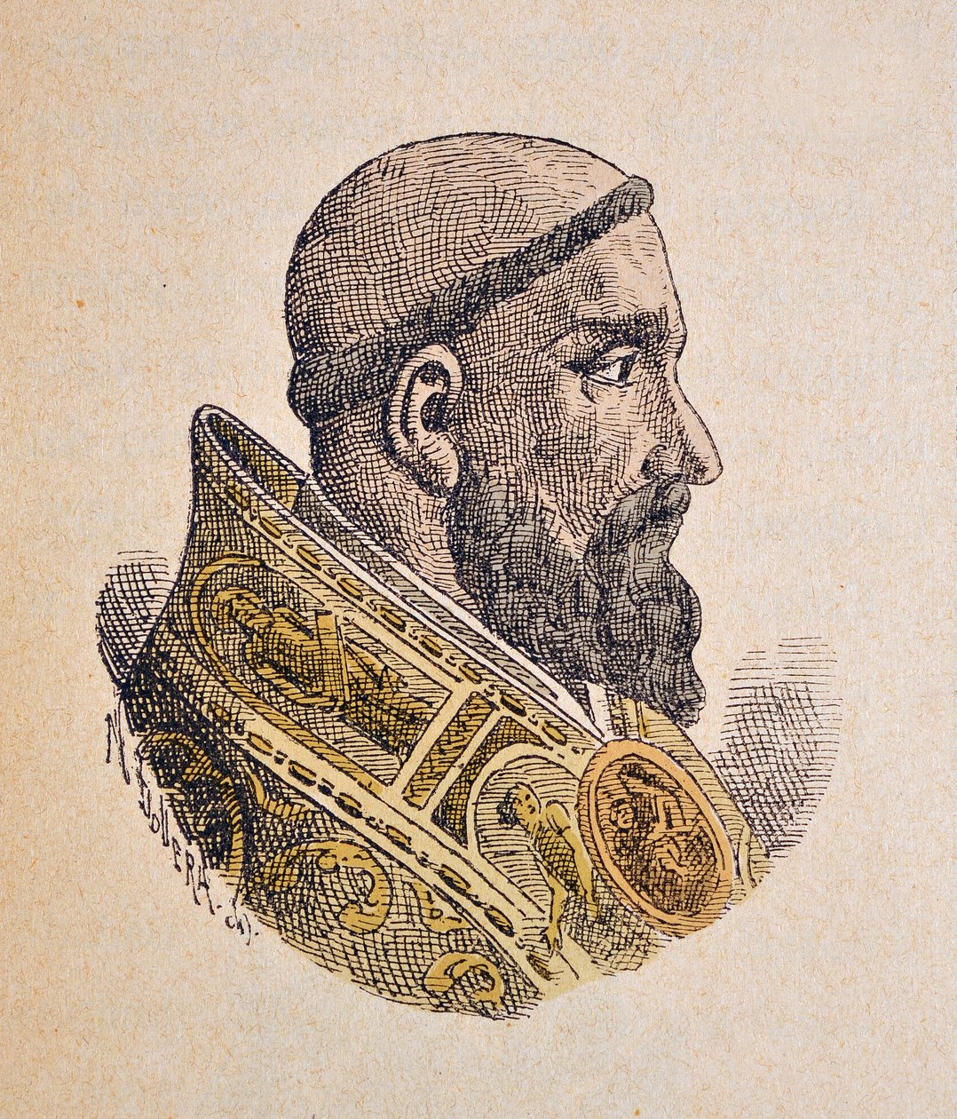 Portræt af pave Paul IV af Italian School
