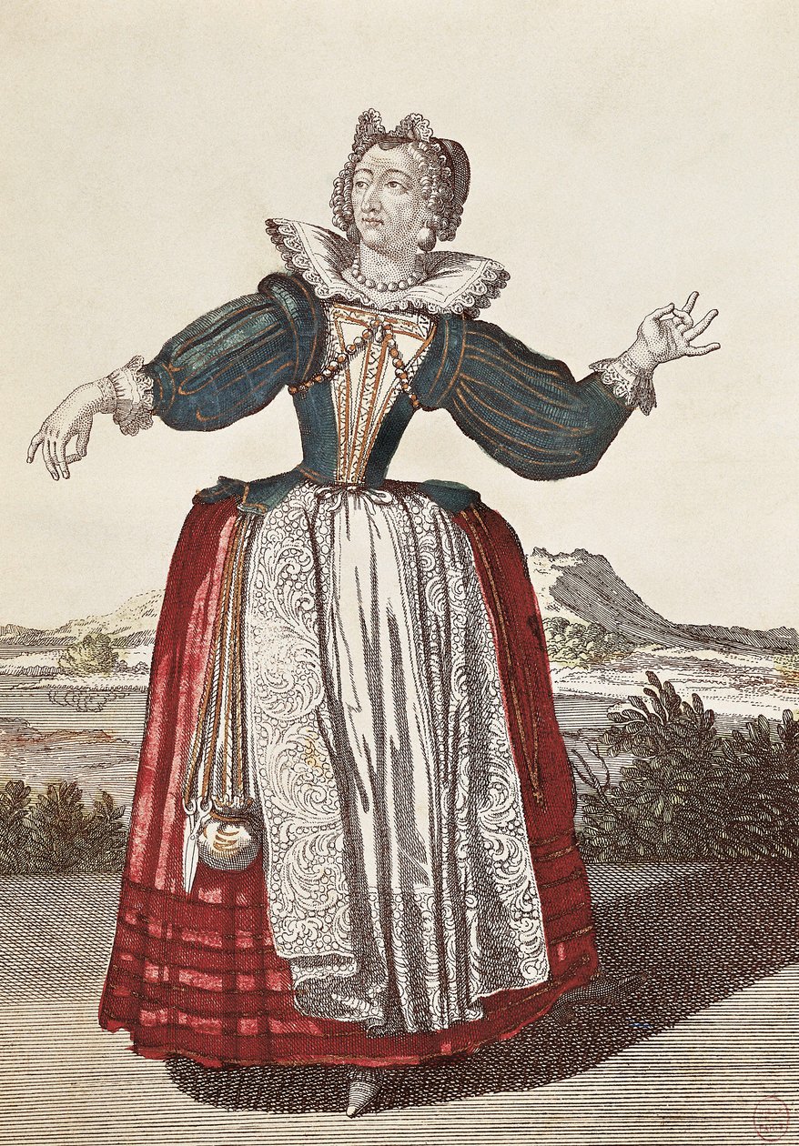 Radegonda, karakter af Commedia dell