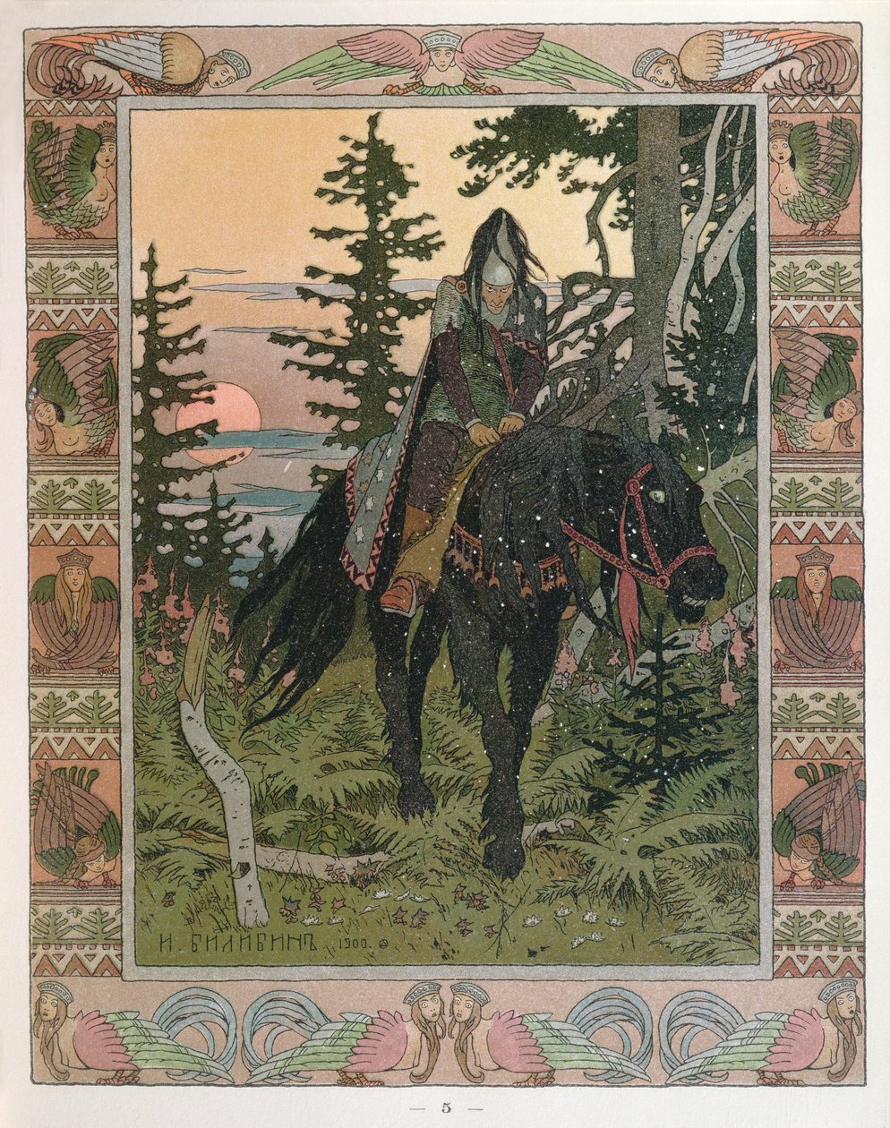 The Black Rider, en episode fra den russiske eventyr 