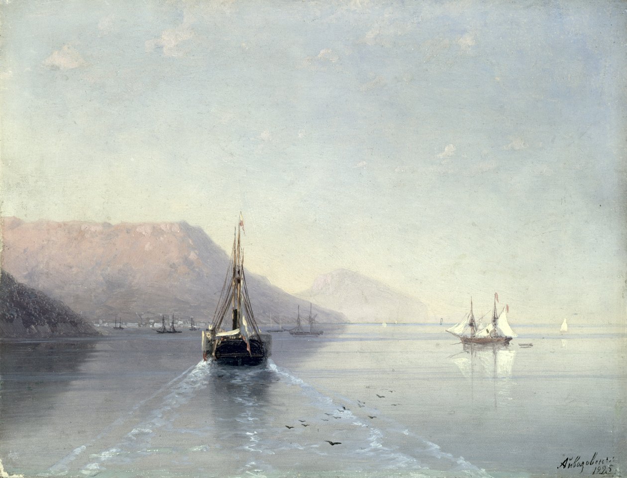 Rolig, 1885 af Ivan Konstantinovich Aivazovsky
