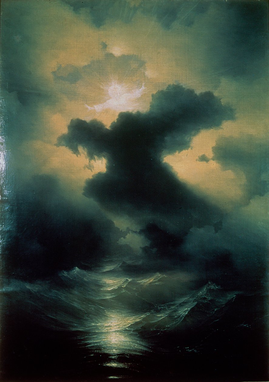 Kaos (Skabelsen), 1841 af Ivan Konstantinovich Aivazovsky