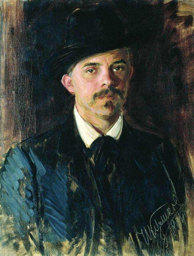 Portræt af Lukian Popovn:. . n af Ivan Koulikov