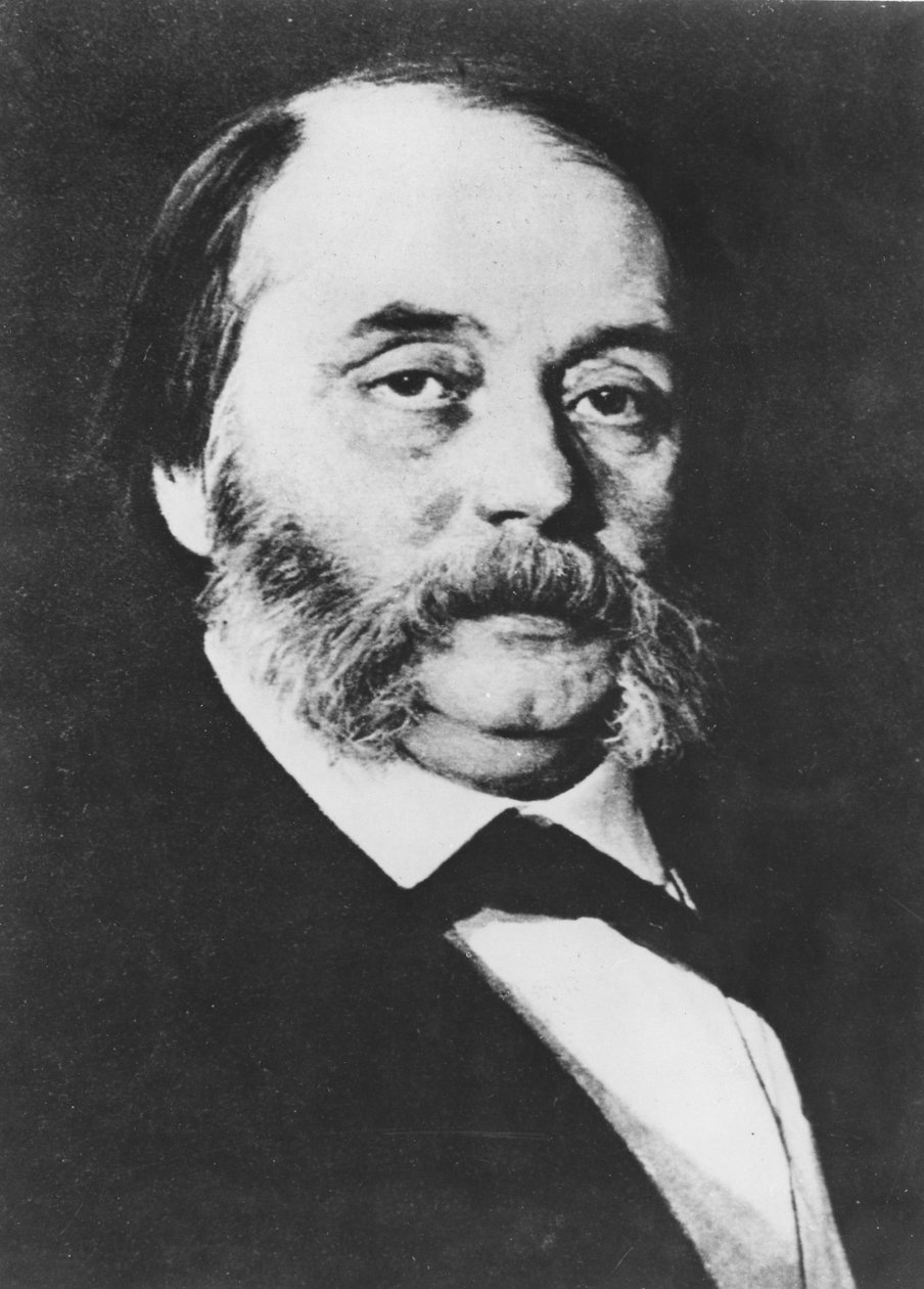 Portræt af Ivan Gontcharov af Ivan Nikolaevich Kramskoy