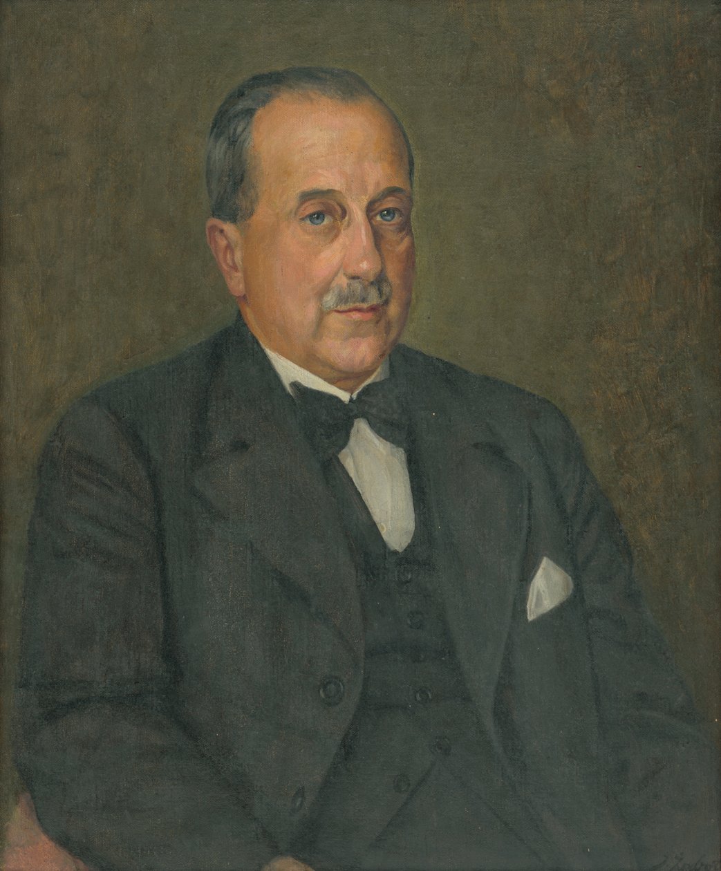 Portræt af Dr. L. Medvecke af Ivan Zabota
