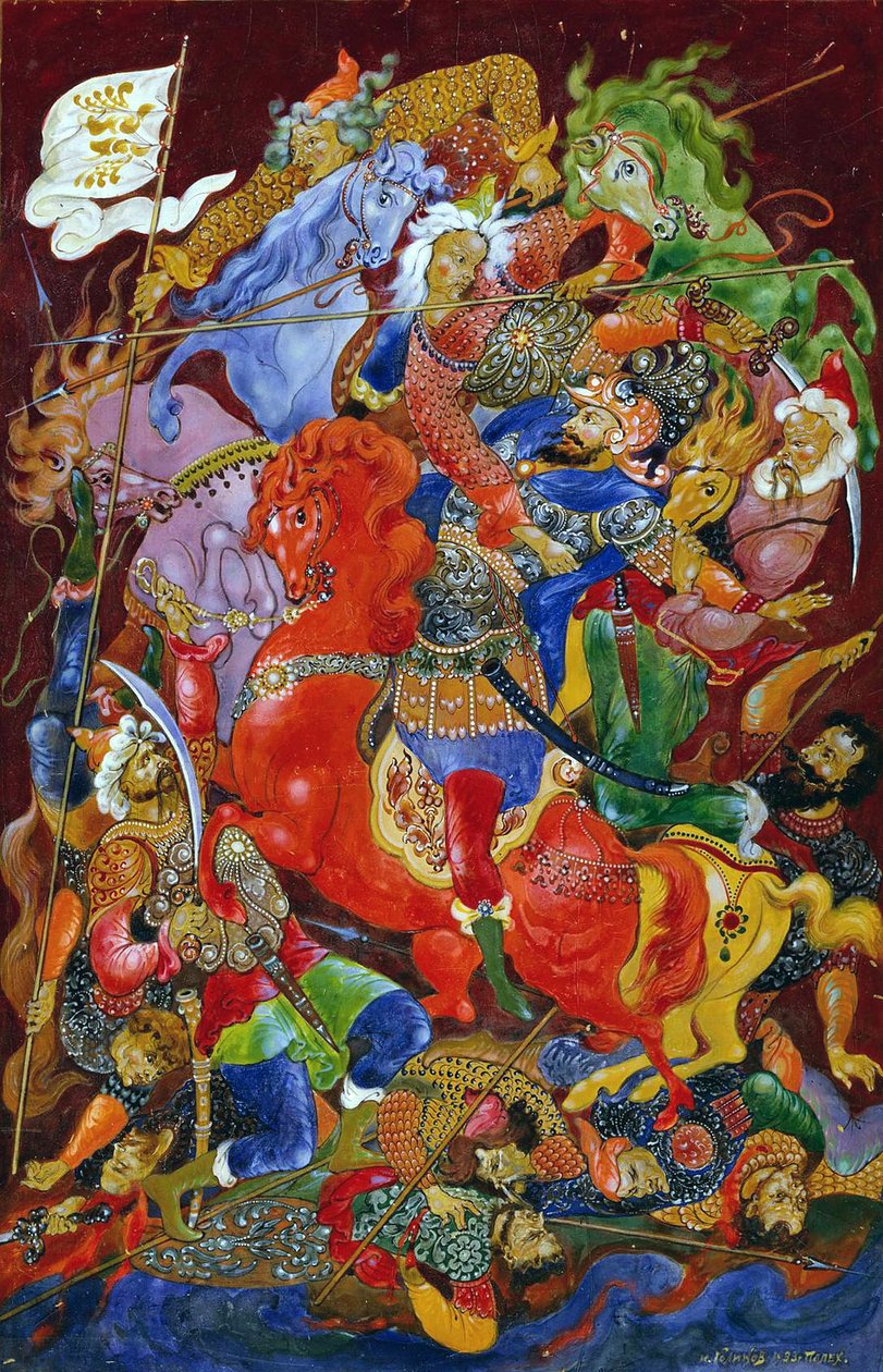 Tilfangetagelse af Prins Igor, 1932-1933. af Ivan Ivanovich Golikov