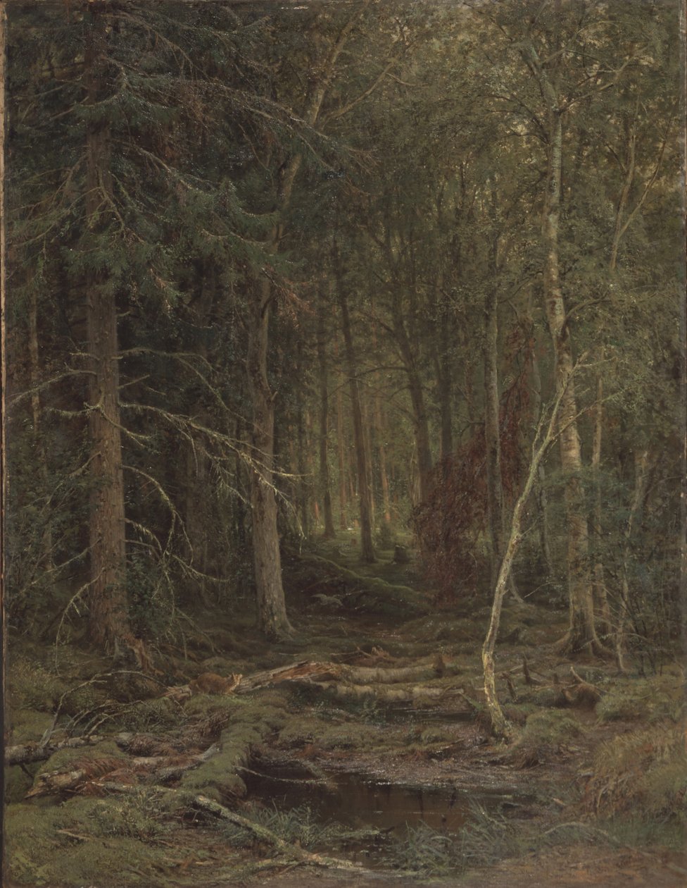 Backwoods af Ivan Ivanovich Shishkin