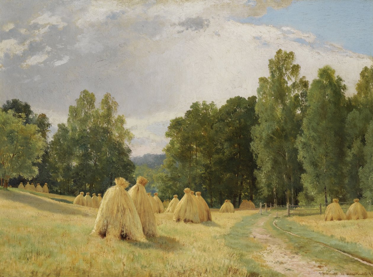 Naostachks, Preobrazhenskoe af Ivan Ivanovich Shishkin