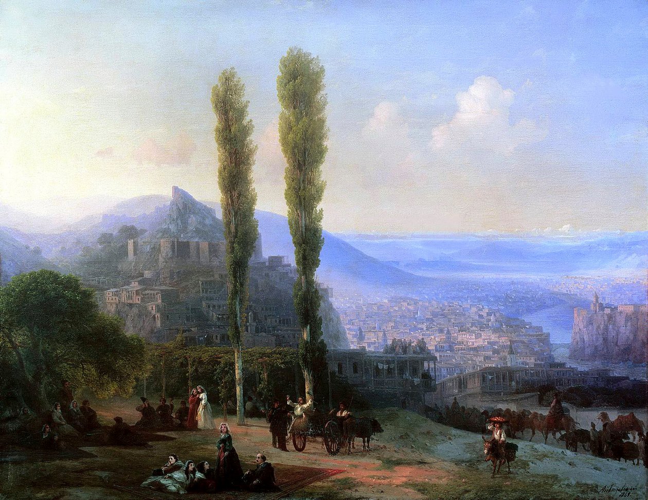 Udsigt over Tiflis