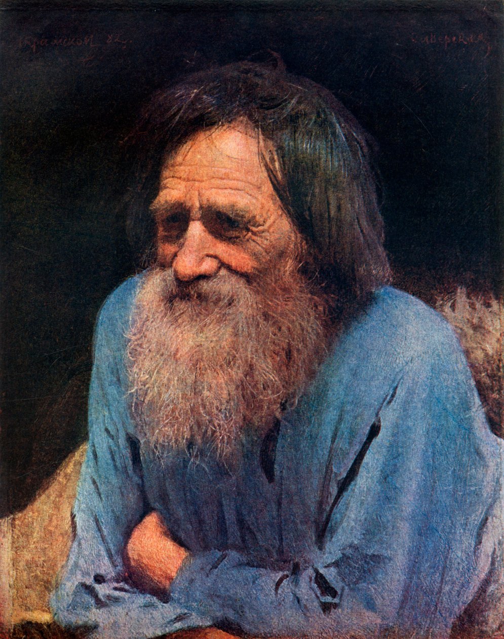 Mina Moiseev, 1882, 1939. af Ivan Kramskoy