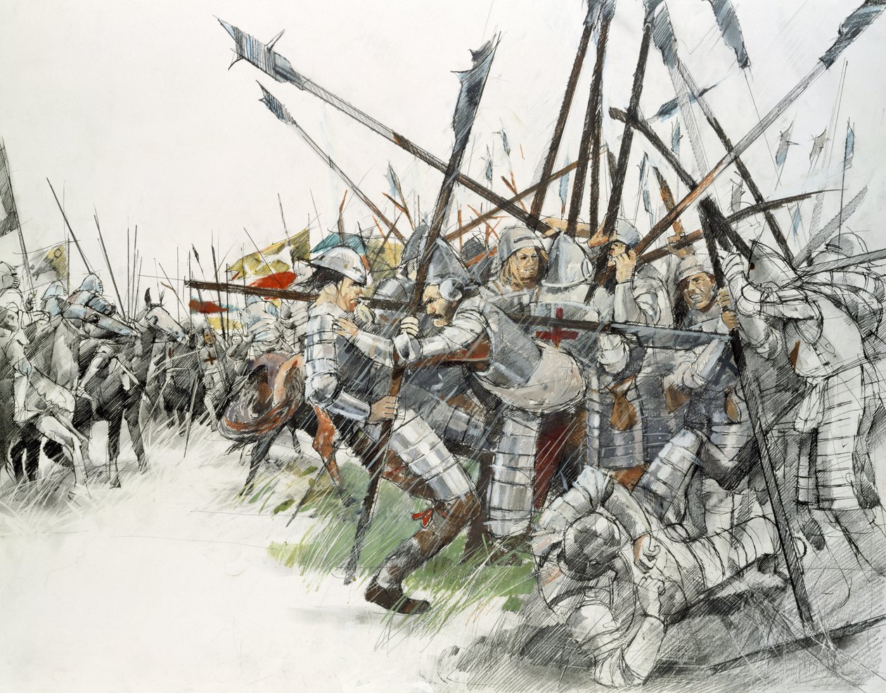 Slaget på Flodden-marken af Ivan Lapper