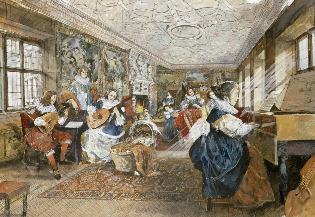 Kirby Hall af Ivan Lapper
