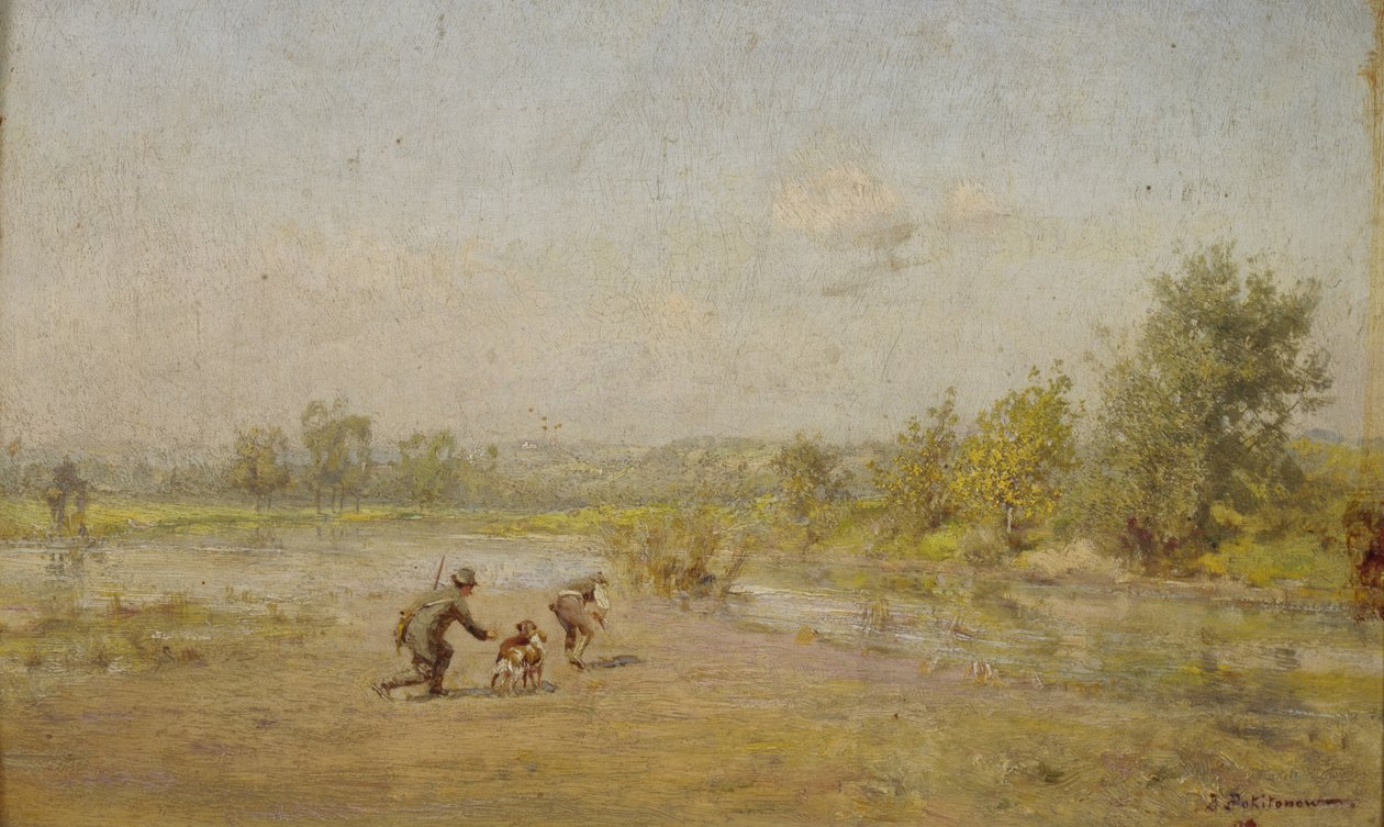 Jægerne af Ivan Pavlovich Pokhitonov
