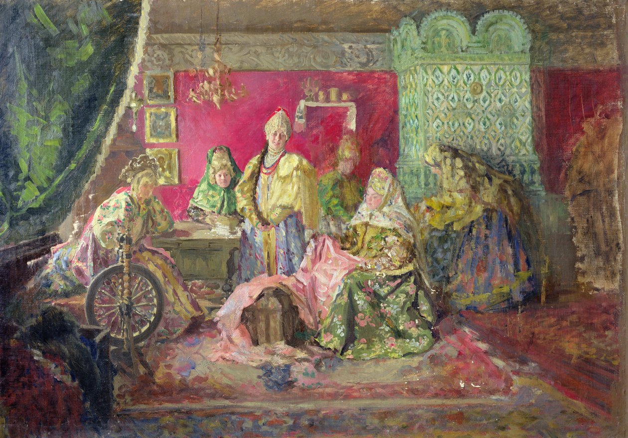 I et Boyar-hus af Ivan Semyonovich Kulikov