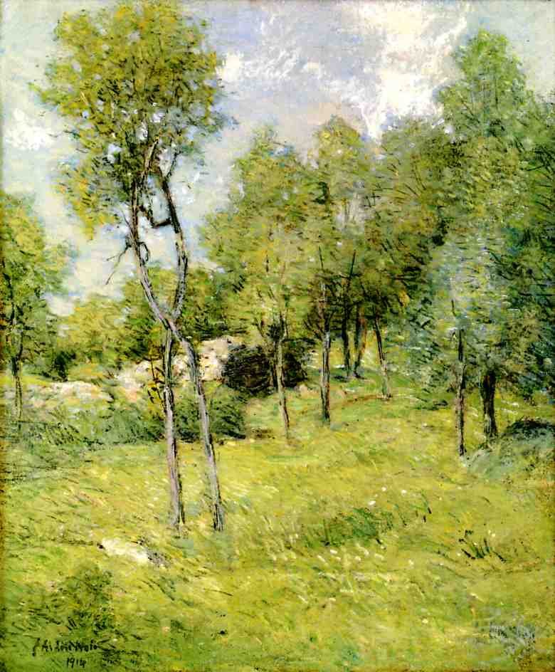 Midtsommerlandskab af J. Alden Weir
