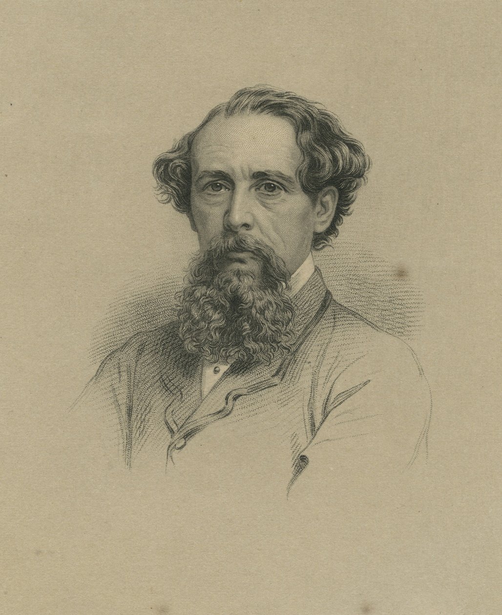 Charles Dickens af J. Brown