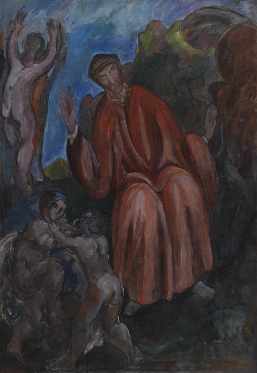 Dante Profeter, Opus I af J.A. Jerichau