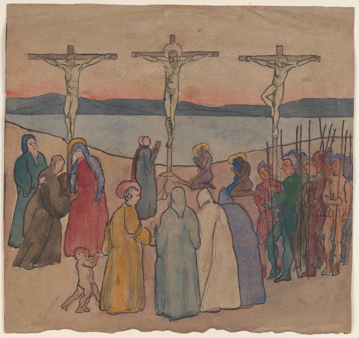 Korsfæstelsen II af J.A. Jerichau